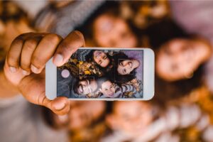 Photos sur smartphone
