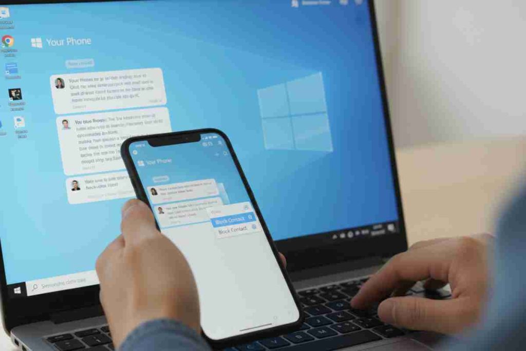 bloquer un SMS sur Windows 10 Mobile