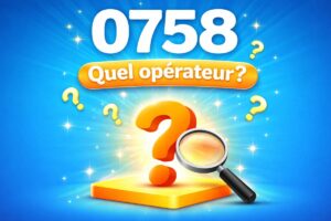 0758 quel opérateur