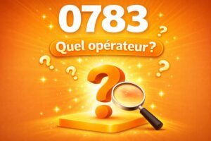 0783 quel opérateur