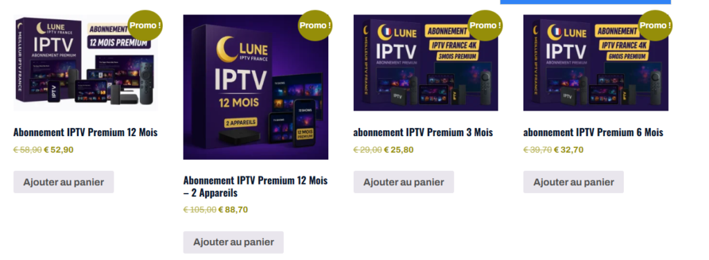 Prix LuneIPTV