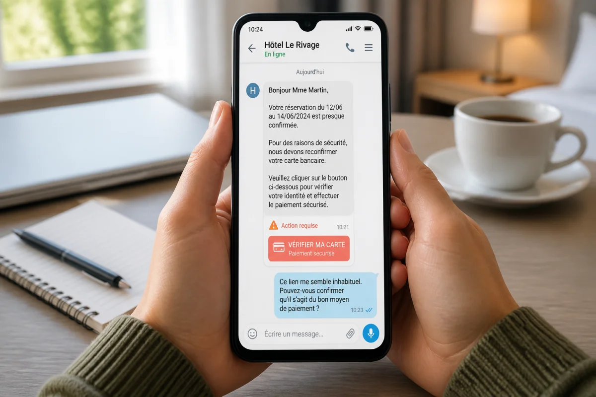 Comment repérer une arnaque sur Booking