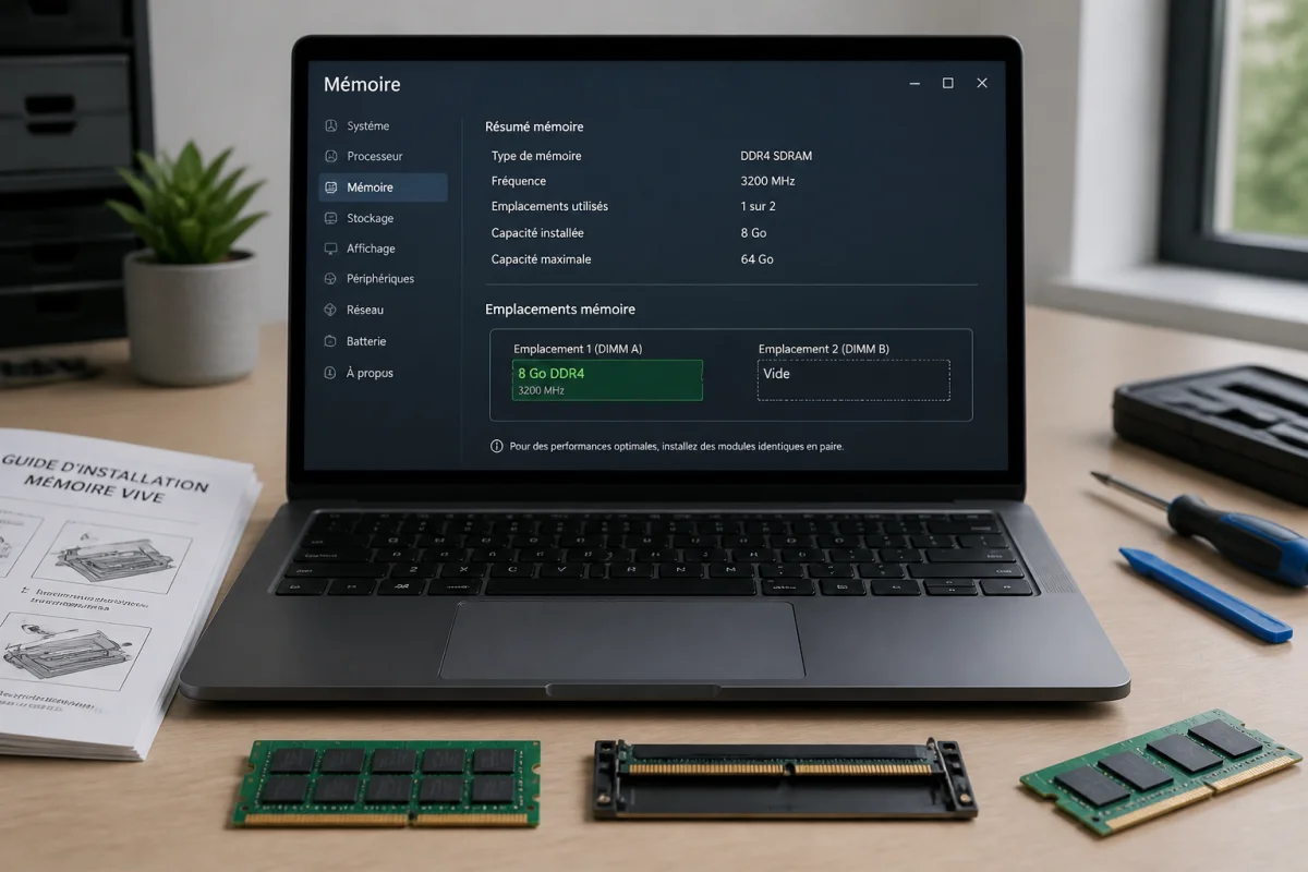 Combien de RAM faut il pour un pc portable